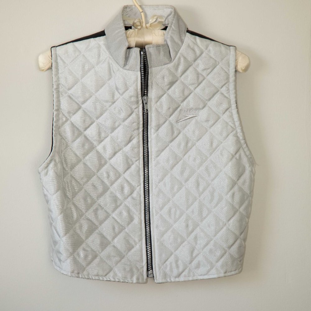 Speedo Quilted Metallic Vest
